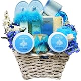 Art of Appreciation Gift Baskets All About Me Vanilla Spa Bath and Body Gift Set