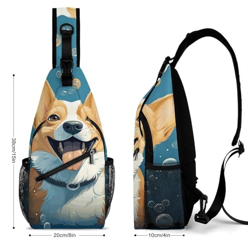 Bolso cruzado estilo sling casual para senderismo miniatura 2