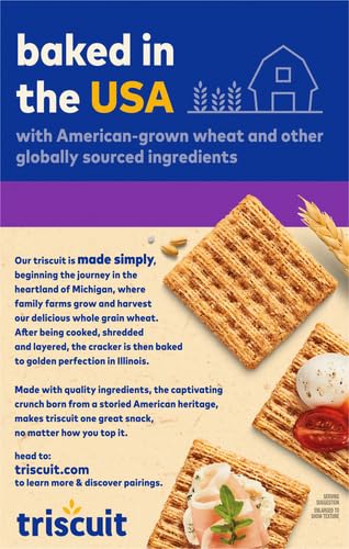Miniatura 3 de TRISCUIT Galletas, vinagre balsámico y sabor a albahaca, 1 caja (8.5 oz)