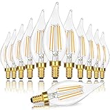 GoBright Dimmable E12 Candelabra LED Light Bulbs...