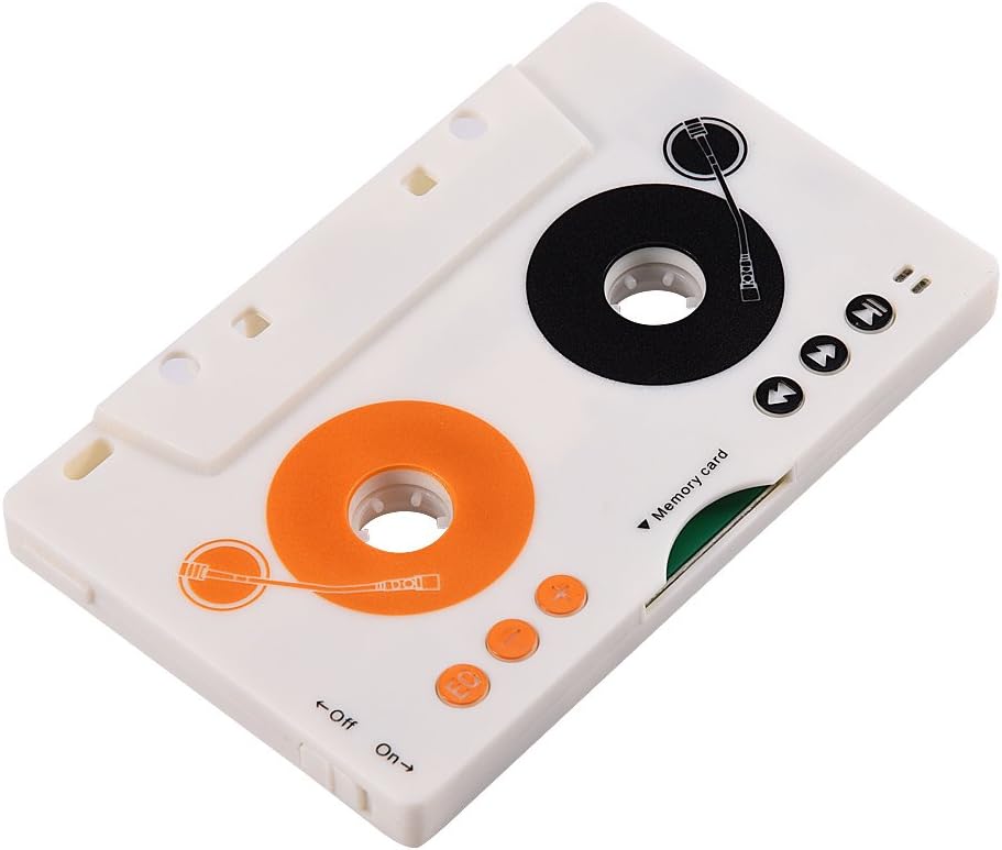 fosa Car Audio Cassette Adapter SD MMC Mp3 Player Adapter with Remote