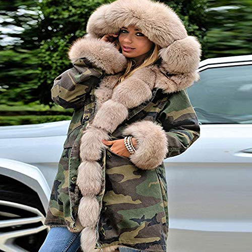 camouflage parka womens