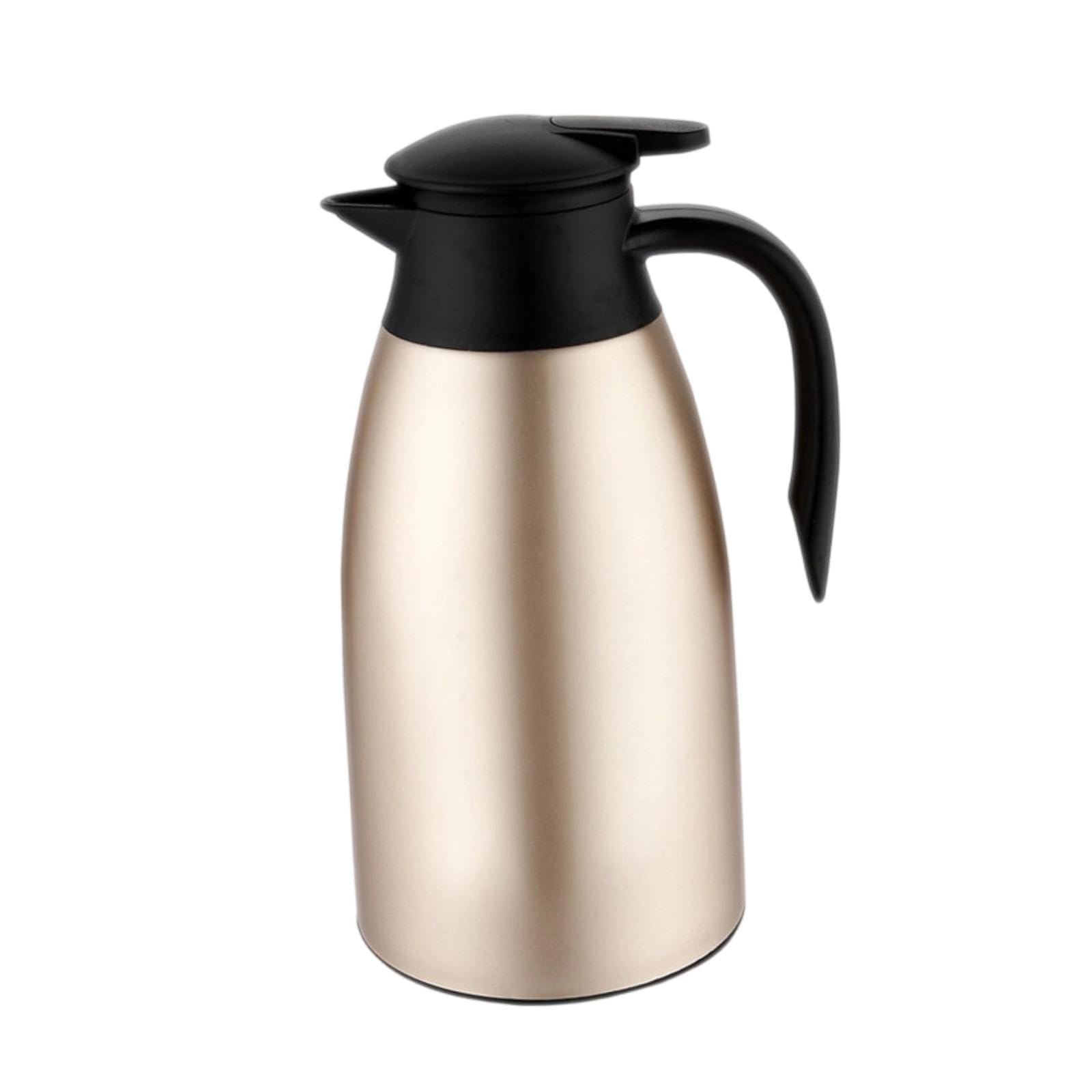 con Beccuccio per caffè, tè E Altre Bevande, Realizzato in Acciaio Inox, Ideale per La Casa O L'Ufficio, Oro