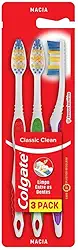 Escova de Dente Colgate Classic Clean 3 unid Promo c/Desconto
