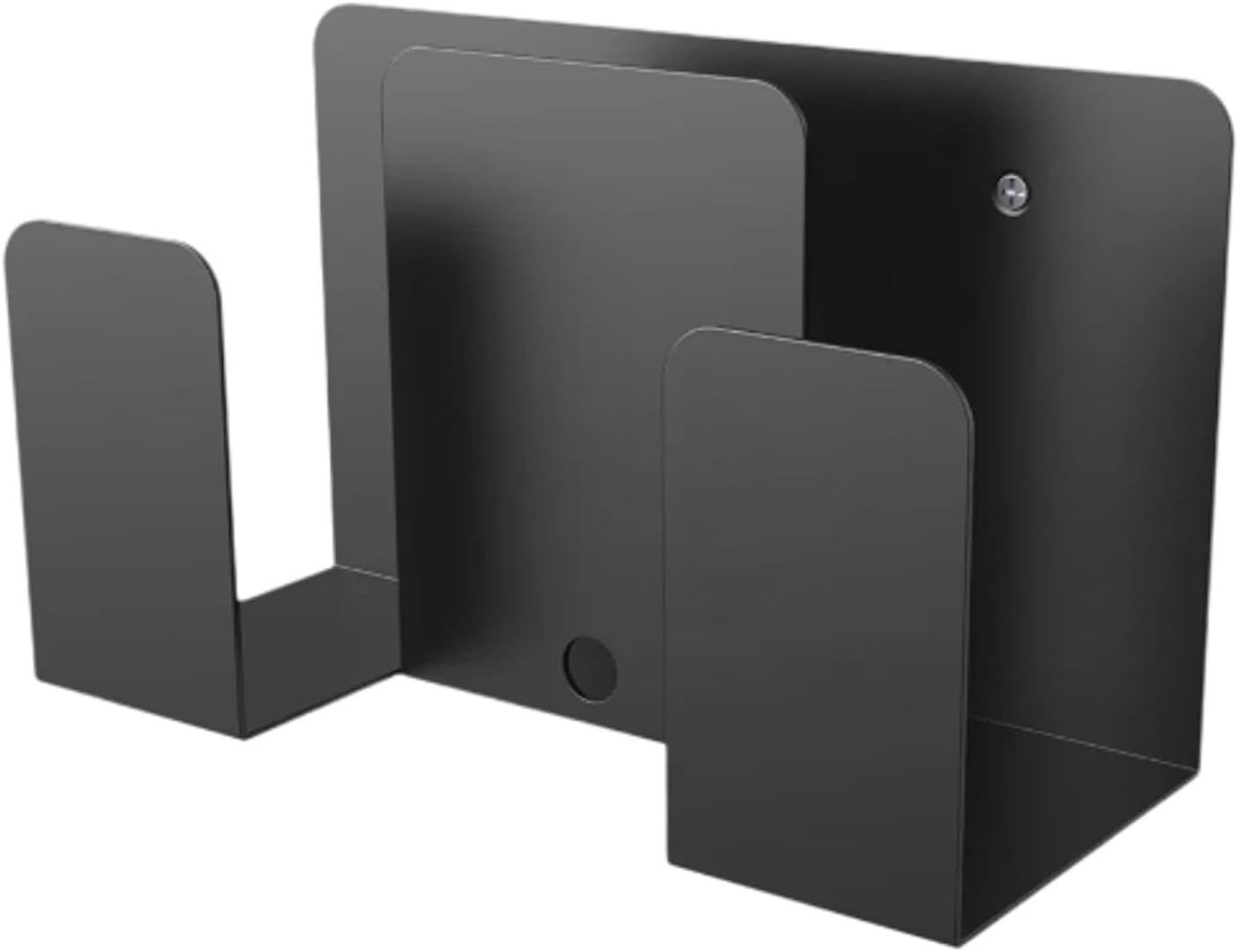Wall Mounted Laptop Bracket Iron Space Saving Notebook Shelf for Home Office