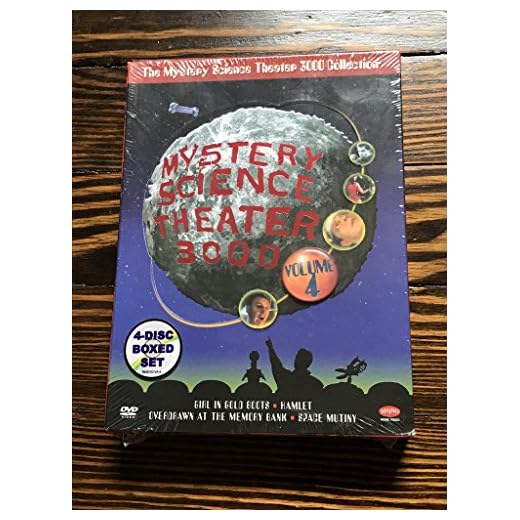 Mystery Science Theater 3000 Collection: Volume 4 (Girl in Gold Boots / Hamlet [1961] / Overdrawn at the Memory Bank / Space Mutiny) [DVD]