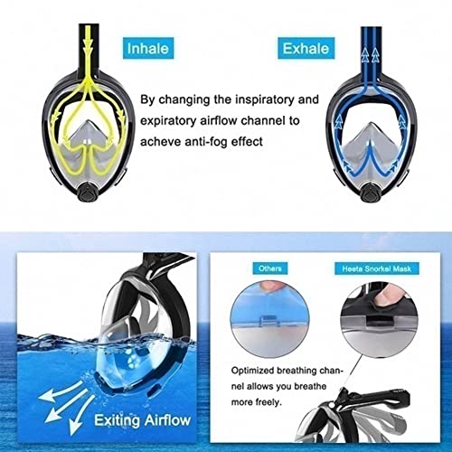Maschera Subacquea Snorkeling Pesca Immersione