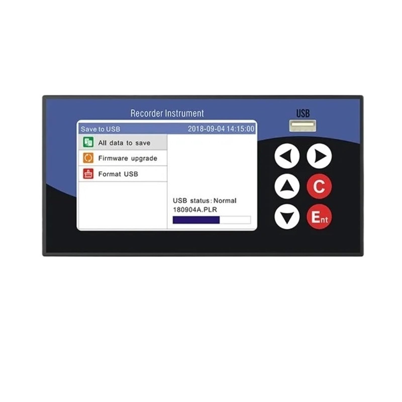 Datenlogger 6 Kanäle Temperatur Druck Feuchtigkeit Strom Spannung Trend Diagramm Daten Bericht 4-20mA Analog(2 channels (220VAC))