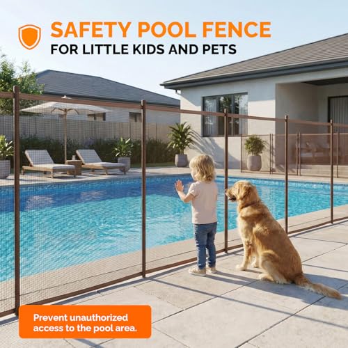 Vingly Cerca de Seguridad para Piscinas 4ft x 96ft miniatura 5