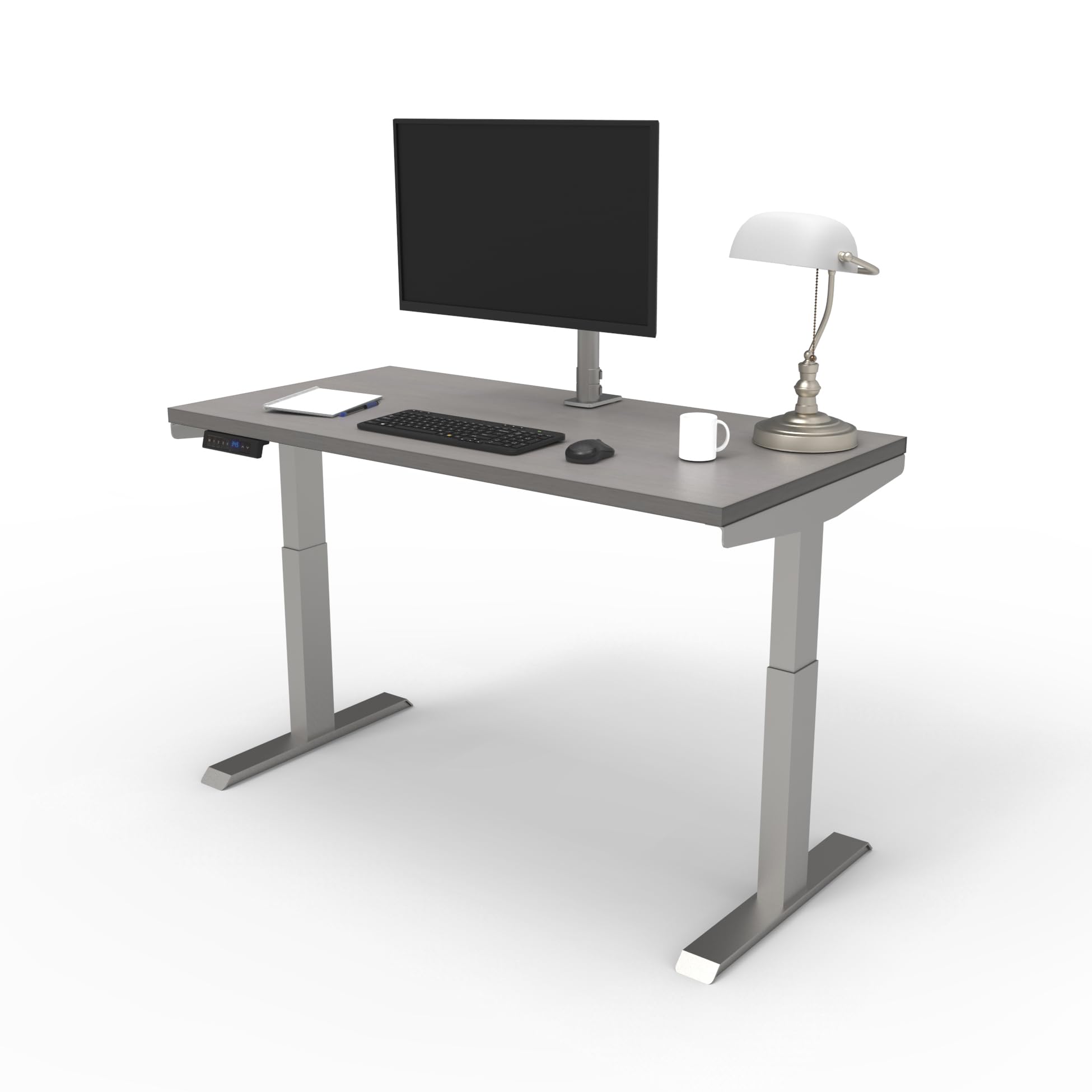 Lift It 48x24 Electric Standing Desk - Height Adjustable Sit Stand Desk with Dual Motor 4 Memory Presets