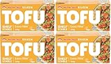 MORI-NU Tofu extra firme elaborado a partir de soja - 1 x 308 g (Paquete de 4)