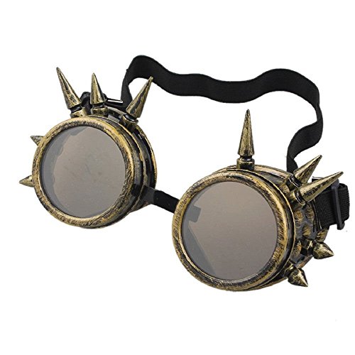 Preisvergleich Produktbild Vzer, Steampunk-Brille, viktorianischer Retro-Stil, Schweißtechnik-Design