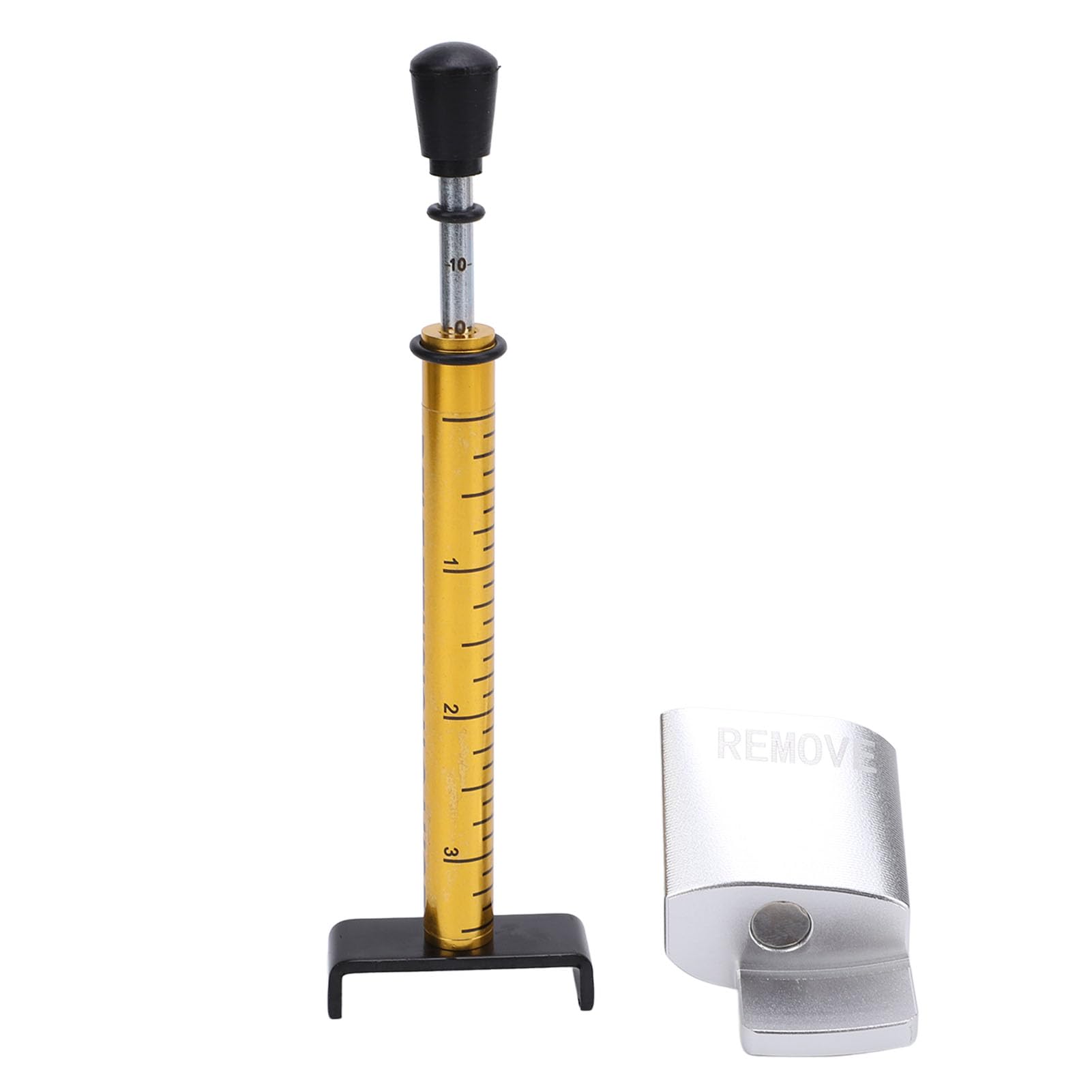 Belt Tension Gauge, 10 Lb Motorcycle Belt Tension Tester, Metal Motorcycle Chain Tension Tool, Universal Belt Tensioner for After Belt Replacement, Adjustment or Wheel (With Belt Removal Tool)