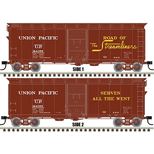 Atlas HO Scale 1937 AAR 40' Boxcar (Kit) Union Pacific/UP #184152 (Boxcar Red)