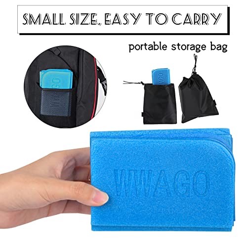 Vesaneae 2 Pezzi Tappetino Pieghevole per