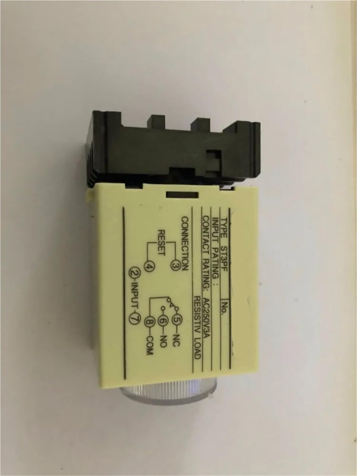 ST3PF ST3 AC110V AC220V Relè temporizzato con ritardo di spegnimento con base 8 pin 1 pz(60M,AC110V)