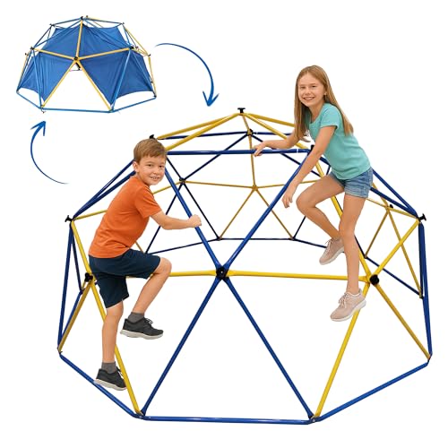 L.A. Sports Klettergerüst Dome Climber XL für Kinder | Ø 305 cm...