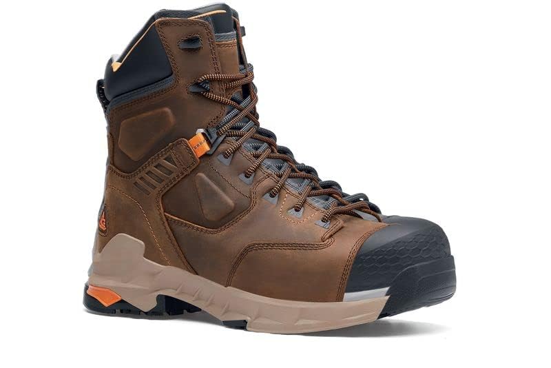 Image of ACE Work Boots Redrock, Men's 8 inch and 6 inch Composite Toe (CT) Work Boots, Slip Resistant, Water Resistant