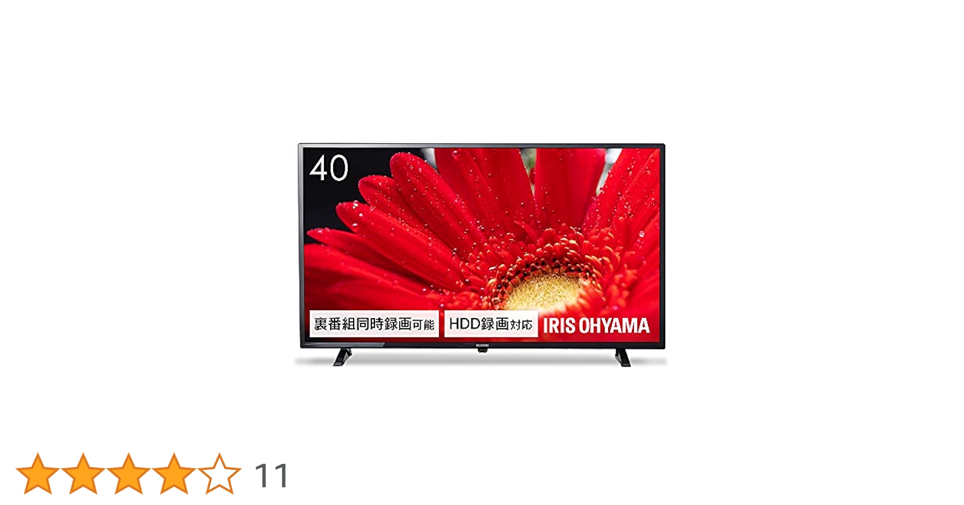2021年製　IRIS OHYAMA LT-40C420B 40インチテレビ 416dG4nOCIL.jpg