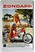 Produktbild Unbekannt Tin Sign Blechschild 20x30 cm Zündapp Mofa Mokick Moped Pin up Girl Bike Metall Schild
