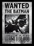 Batman Arkham Origins (deseado) 30 x 40 cm enmarcado