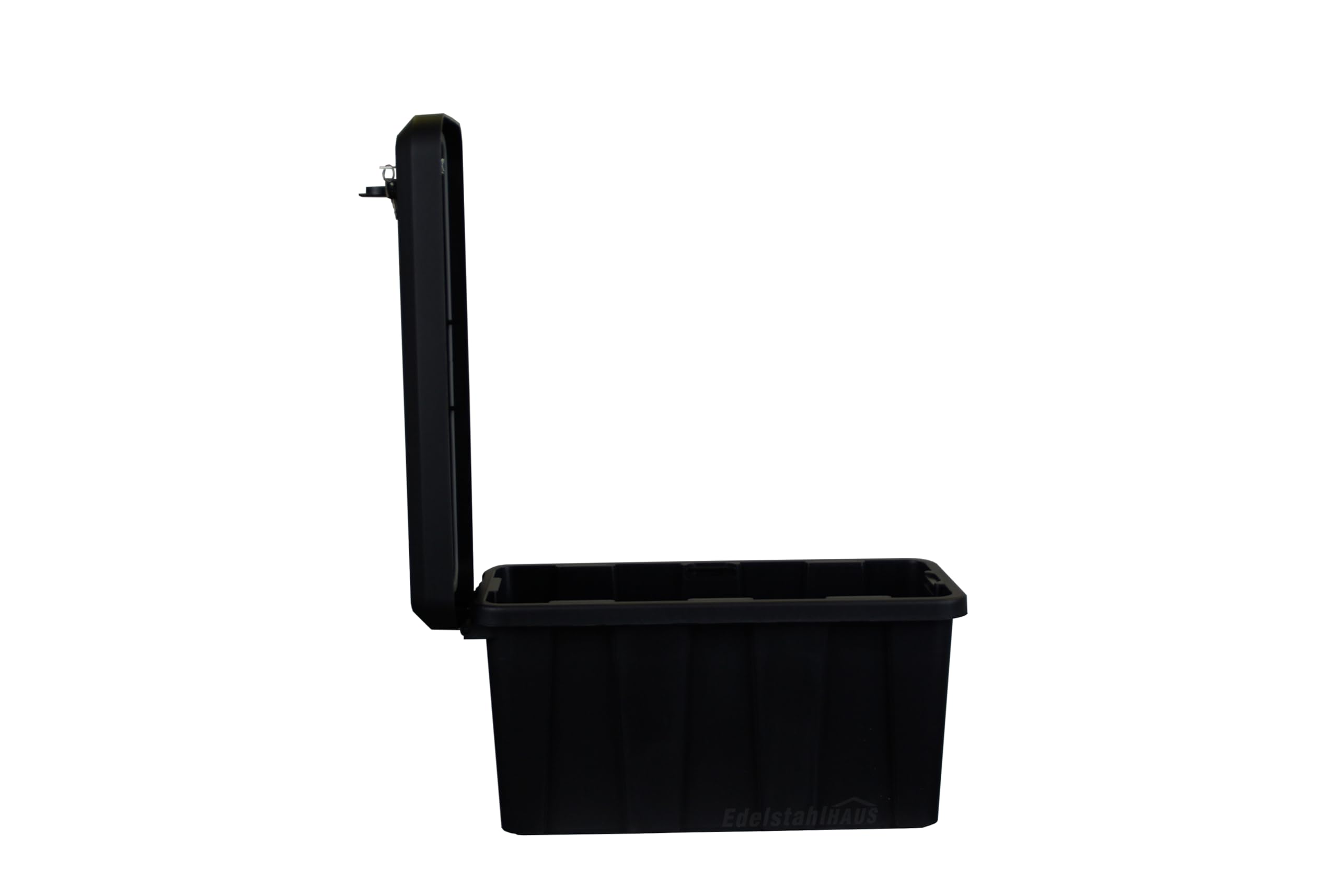 Daken Blackit Lite Deichselbox B24-1 + MON3002 Werkzeugkasten Anhängerbox | Gurtkiste, Staukiste, Montagesatz MON3002, Edelstahlhaus GmbH