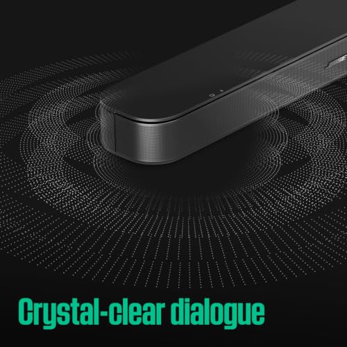Bose TV Speaker (2nd Gen) - Compact Soundbar with Bluetooth and HDMI-ARC Connectivity, Clear Dialogue, Dolby Atmos, Deep Bass, Included Remote Control for Easy Setup, Black - image 2