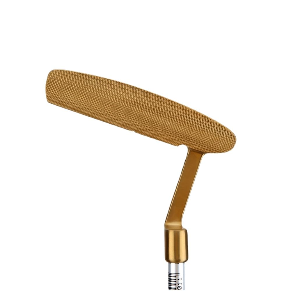 Putter de golf para zurdos, adultos, hombres y mujeres, eje de acero, palo de golf, ayuda para entrenamiento deportivo, palo de golf
