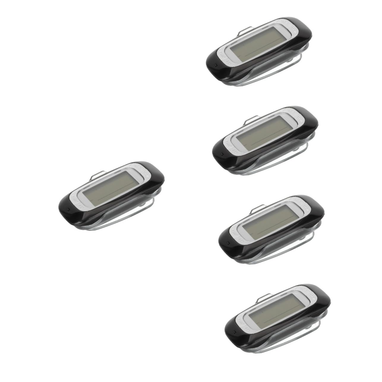 ibasenice Pédomètre Clip De Compteur De Pas Comptoir Podomètres pour Marcher Compteur De Pas pour Marcher Podomètre pour Marcher Compteur De Calories Abdos