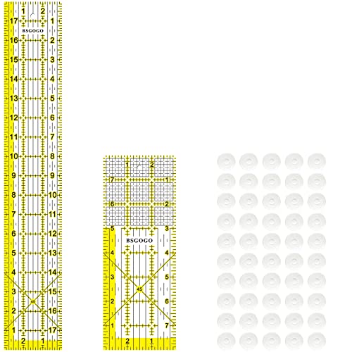 BSGOGO Acrylic Quilters Ruler 3