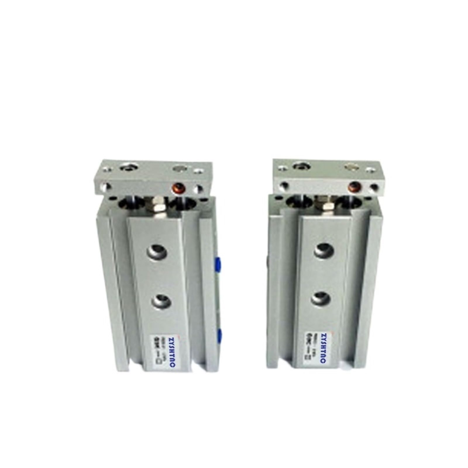CHULKJFX Cylindre Pneumatique Double Tige CXSM20 SMC - Roulement Coulissant Avec Aimant Intégré