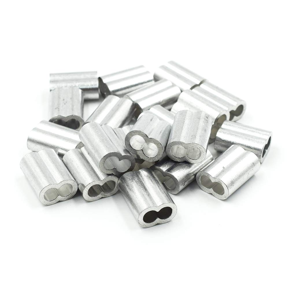 See full amazon price history chart for TOUHIA Aluminum Crimping Loop Sleeve for 5mm Diameter Wire Rope and Cable(20Pcs) TOUHIA Aluminum Crimping Loop Sleeve for 5mm Diameter Wire Rope and Cable(20Pcs) (B07PGD24C1) Amazon Price History, Amazon Price Tracker