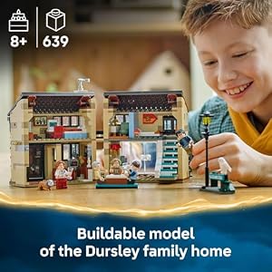 LEGO Harry Potter Privet Drive: Aunt Marge’s Visit Kids Toy - Buildable Book Nook and Room Decor for Boys and Girls, Ages 8+ - Collectible Harry Potter Minifigure - Birthday Gift Idea - 76451 — photo 2 of 6