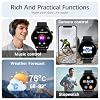 Smart Watch for Men Women Fitness Tracker: Waterproof Bluetooth Call Answer/Make Smart Watches for Android/iPhone Digital Mens Smartwatch Activity Pedometer Heart Rate SpO2 Monitor 120+ Sports Model
