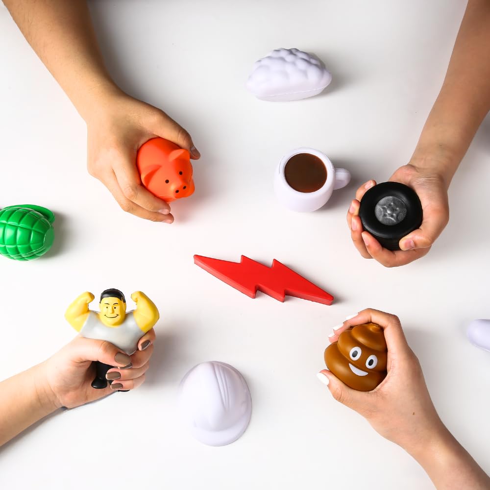 Moderationsbälle-Set 11 Stück: Vielfältige Designs für Coaching, Teambuilding und Kreatives Denken, mit hochwertigem Baumwollbeutel