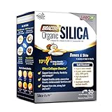 LABO Nutrition Bioactive Organic Silica, 99% Purity Rice-Derived Silica with 42mg Silicon Per Serving, Intensive Collagen Generator, Strengthen Joint & Bone, For Skin, Hair & Nails Support. Vegetarian