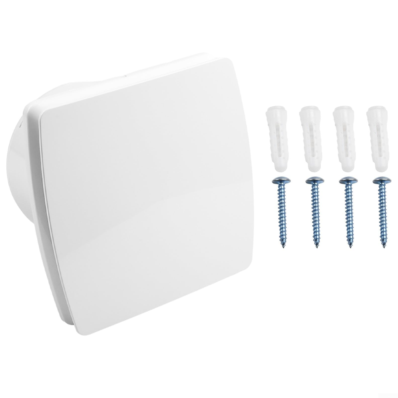 Extractor de Aire con Temporizador, Extractor de Aire para baño, silencioso, con función de retardo de Temporizador para baño (Ventilador de 6 Pulgadas con humidistato)