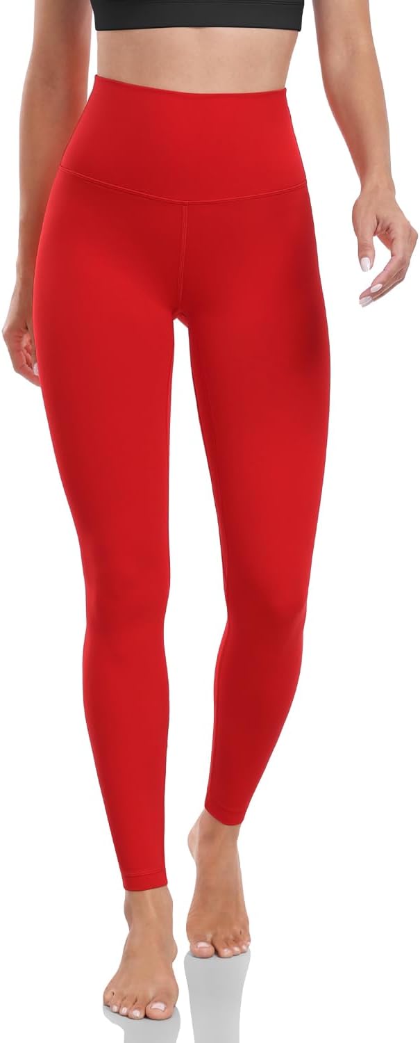 HeyNuts Yoga Pro Leggings 28'', Buttery Soft High Waisted Lounge Yoga Pants Full Length - Image 5