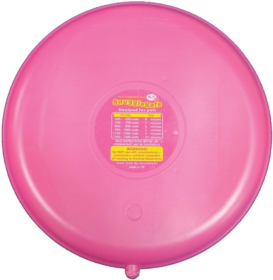 Pet Heating Pad by Snuggle Safe, Pet Microwaveable Heat Pad, Safe Pet Bed Warmer