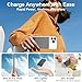 Magnetic Portable Charger 5000mAh with 15W Wireless & 20W PD Fast Charging,Ultra-Slim Travel-Ready Design,LED Display & Premium Metal Shell,Compatible with iPhone 16/15/14/13 Pro/Pro Max/Plus
