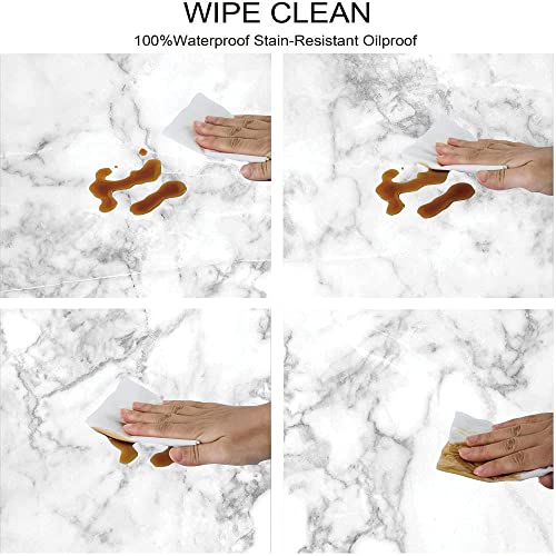 Gbyagcs Marble Picnic Fitted Tablecloth And Bench Seats Table Cover, Nature Granite Pattern With Cloudy Spotted Trace Effects Marble Image, For Christmas, Parties, Picnics, 30 X 72 Inch Grey Dust #TOP3