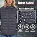 Spyder Packable Puffer Jacket Womens with Hood, Lightweight Full Zip Winter Quilted Womens Puffer Coat