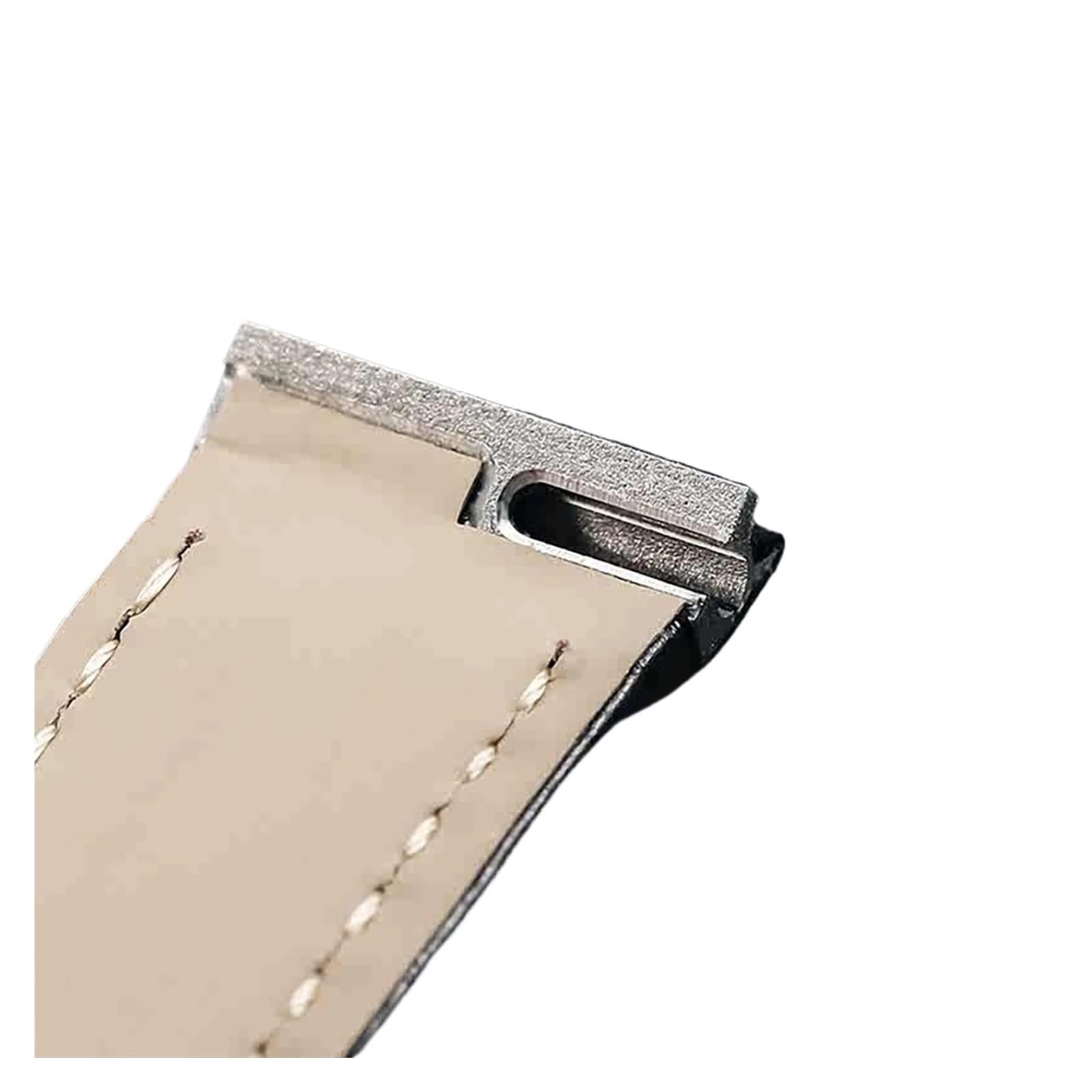 Krokodillederarmband, kompatibel mit Cartier Santos Dumont-Armband, Schnellverschluss, mittelgroßes, kleines Alligator-Armband