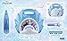 ekids Disney Frozen Sing Along Boom box Speaker with Microphone For Fans of Frozen Toys for Girls, Kids Karaoke Machine with Built in Music and Flashing Lights