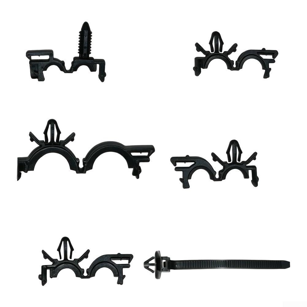 Kit 56 Clips para cable Coche para Organización Kit 56 Clips