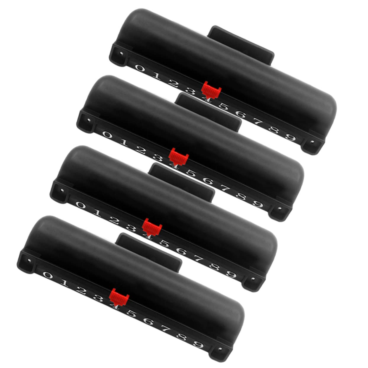 Mipcase 4pcs Hockey Counters for Ice Hockey Table Compact Scorekeeper Storage Box