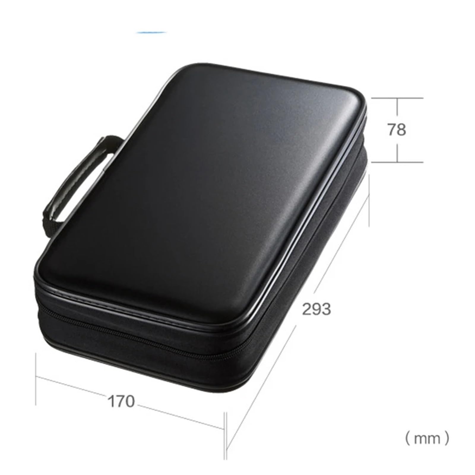 Borsa per la conservazione dei Dvd Custodia for CD Protettiva Scatola for Dischi Blu-Ray Porta Dvd Antiurto con Confezione capacità di 96 for Borsa da Viaggio for Organizer