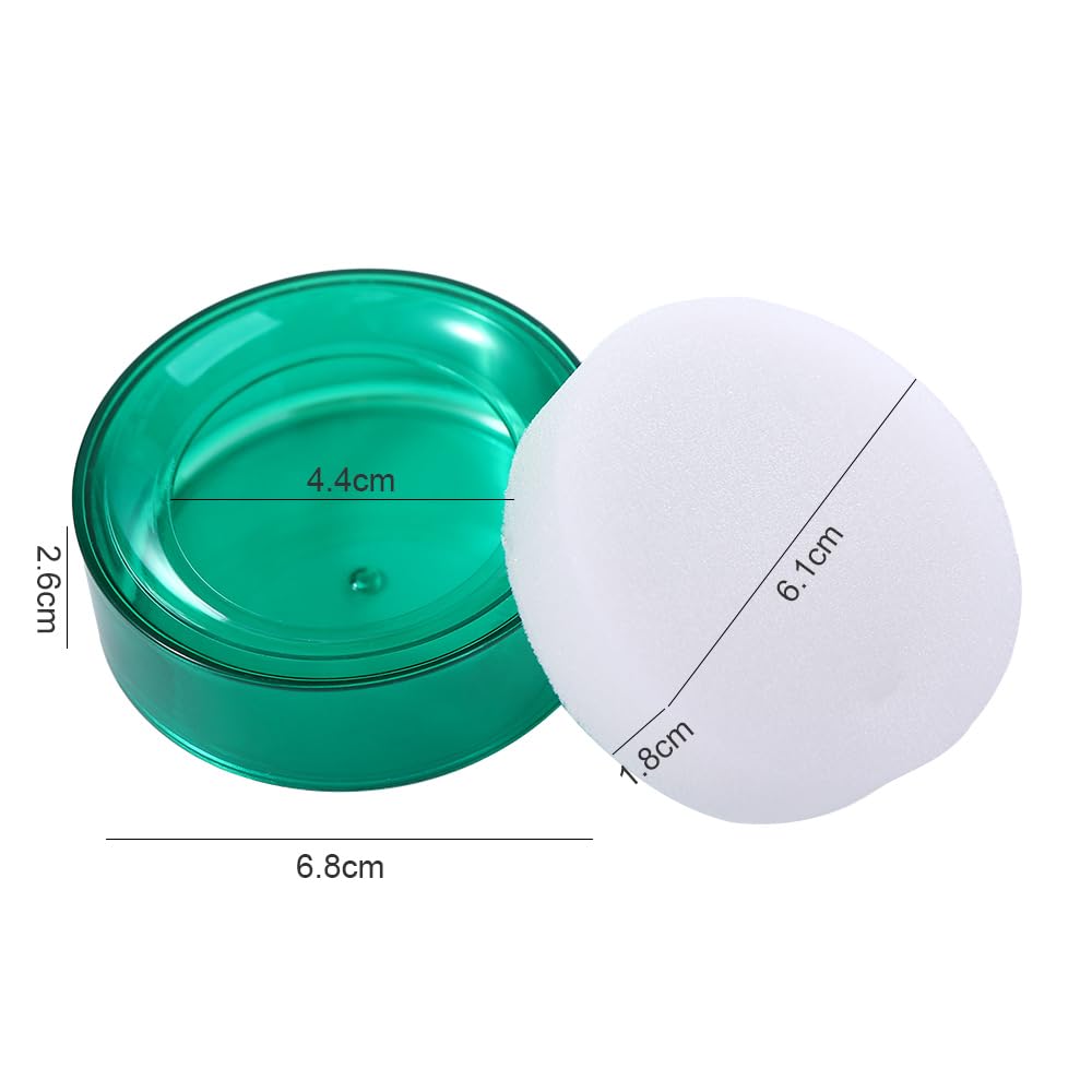 Vctitil Éponge humide portable à un doigt Outil de comptage Banque Caissier Comptable Équipement à main humide pour compter les billets de banque Papier