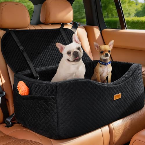 BLVRYVIO Large Dog Car Seat for Medium Dogs