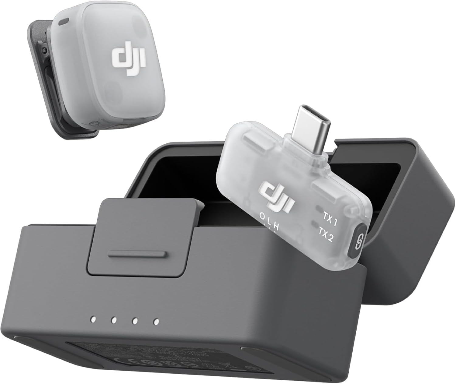 DJI Mic Mini 2 (1 TX + 1 Mobile RX + Charging Case), Lavalier Wireless Vlogging Mic for iPhone/Android/Camera, Bluetooth Microphone, Live Streaming, Plug-and-Play, 24h Battery, Noise Cancelling-image-37